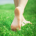 Bare feet