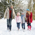 Family walking